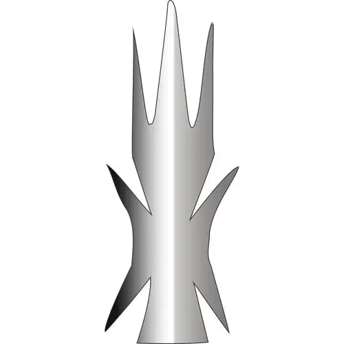 Steel Palisade Rolled Spike 1