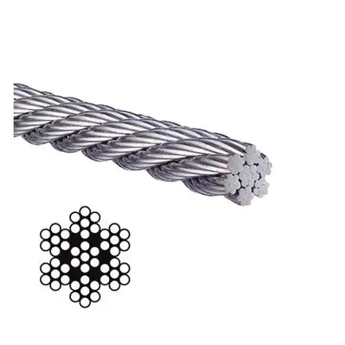Galvanized 6×7 Steel Wire Rope for Rigging & Lifting