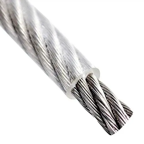 Steel Wire Rope 6X7 Strand Galv Pvc Coated » 1