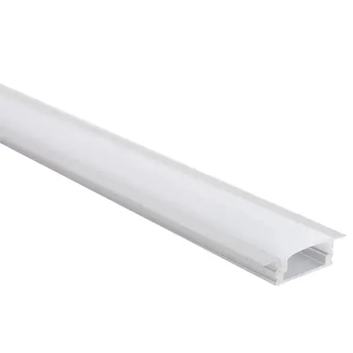 Strip Light Aluminium Profile Flat Bed Recessed 1