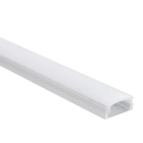 Strip Light Aluminium Profile Flat Bed Surface Curved Difuser 1