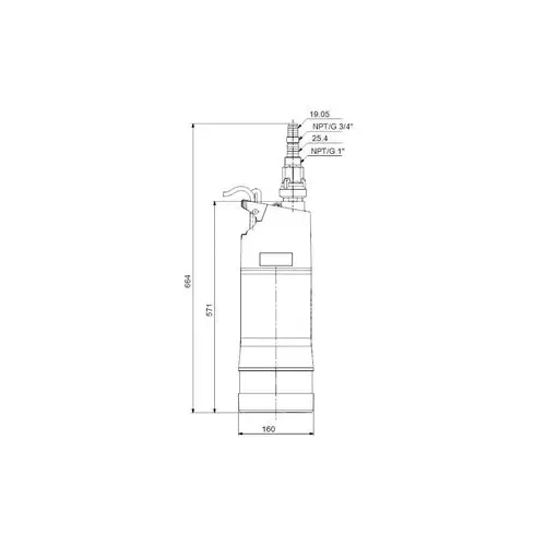Submersible Pressure Pump Sba Grundfos 2