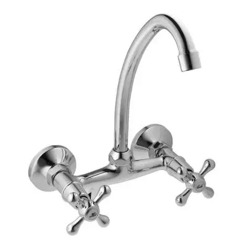 Tap Sink Mixer Wall Type Ball Star Handle 1