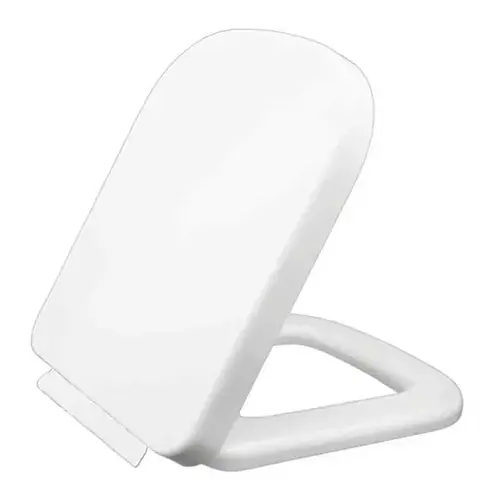 Toilet Seat Rectangular Plastic Soft Close Livorno 1