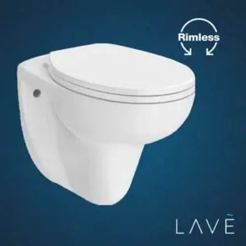 Toilet Wall Hung Pan Lave & Concealed Cistern Riffo 1