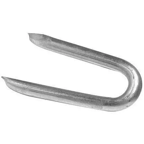 U-Shaped Fencing Staples – Galvanized Nail Type