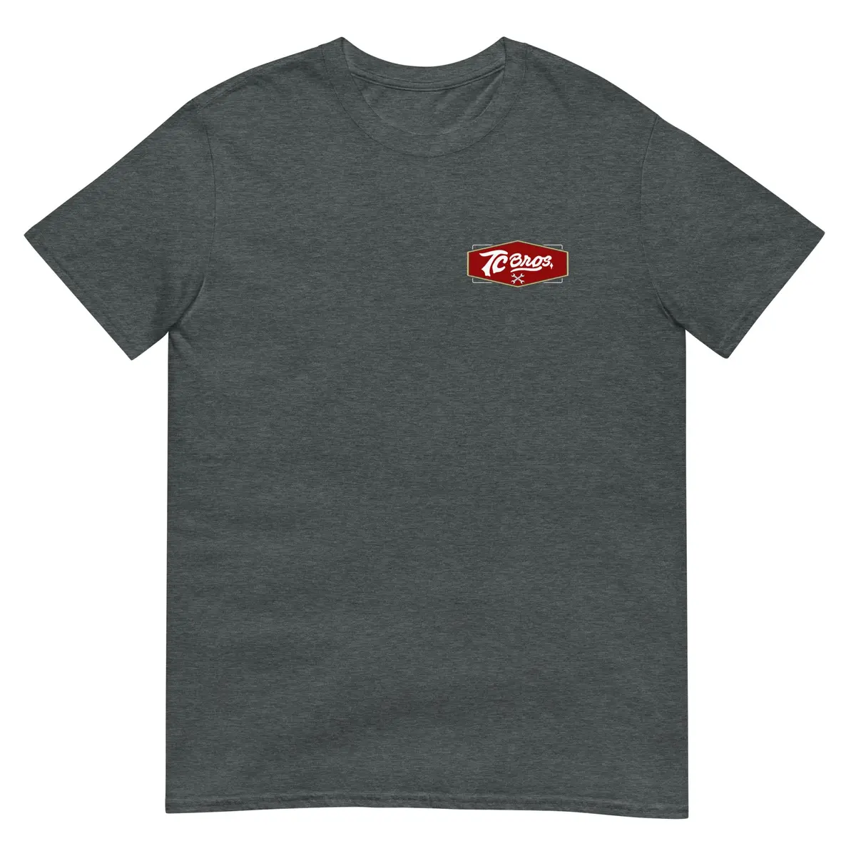 Shield - Heather Gray Tee (Front/Back Print) 4