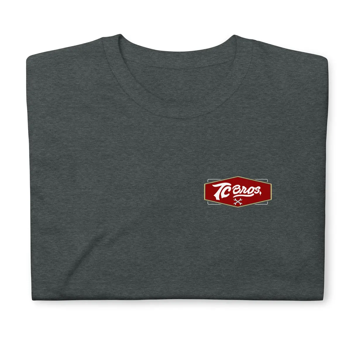 Shield - Heather Gray Tee (Front/Back Print) 6
