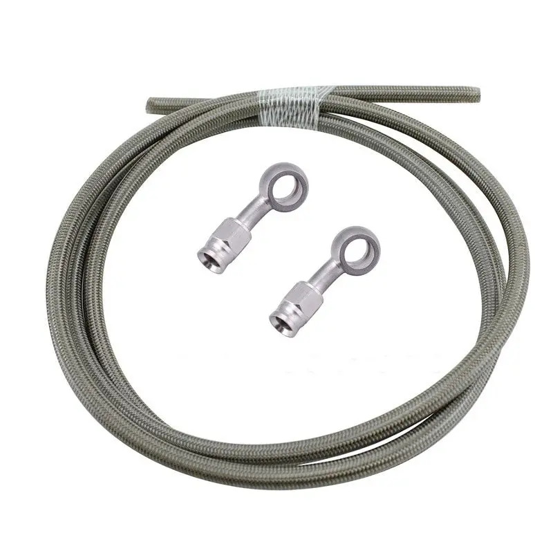 Moto Iron Cut-To-Fit Braided Brake Line Kit 2