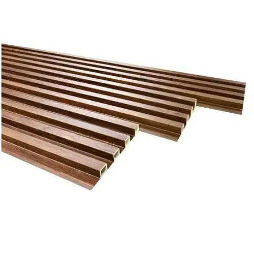 Wallpanel Slatted Pvc Woodlook 1