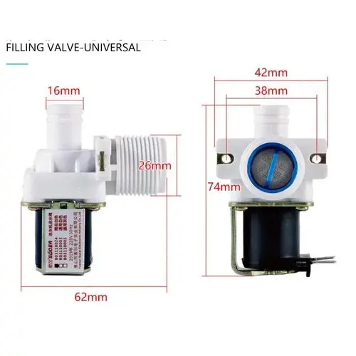 Solenoid Inlet Valve B03110005 For Top Loader 2