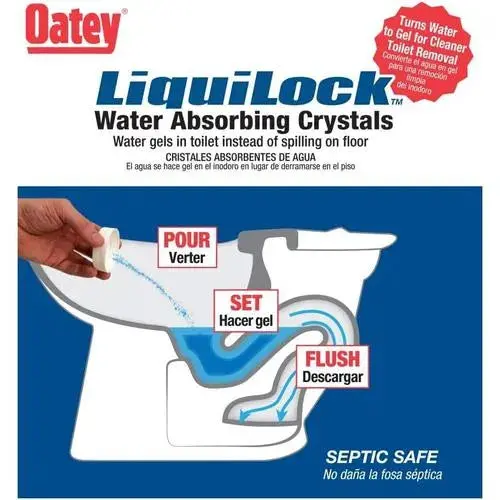 Water Absorbing Crystals Liquilock Oatey 1