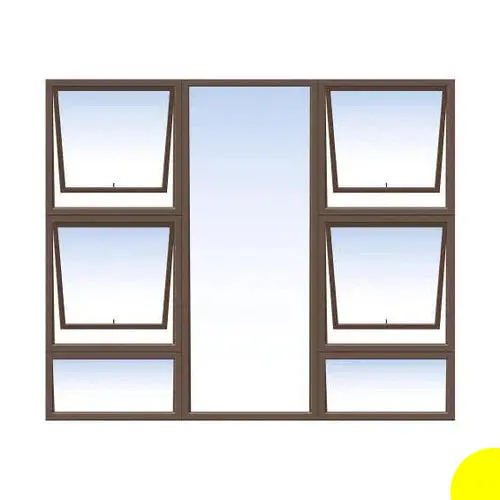 Window Aluminium C28p4tt 1815 (𝑊1790x𝐻1490mm) 1