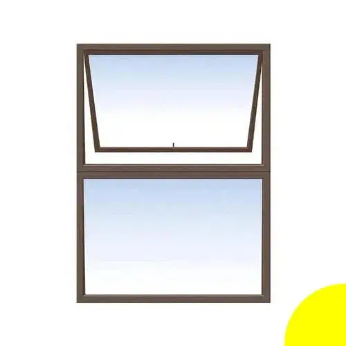 Window Aluminium C28pt 912 (𝑊890x𝐻1190mm) 1