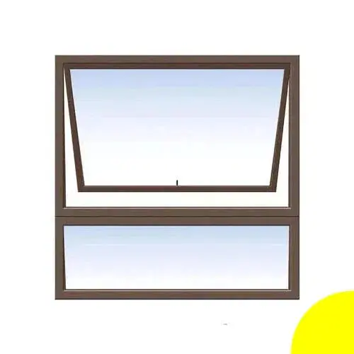 Window Aluminium C28pt 99 (𝑊890x𝐻890mm) 1