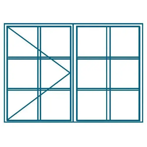 Window Steel C2 With Burglar Bars (𝑊997x𝐻924mm) 1