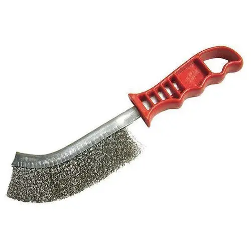 Wire Brush Brass Red Handle 2