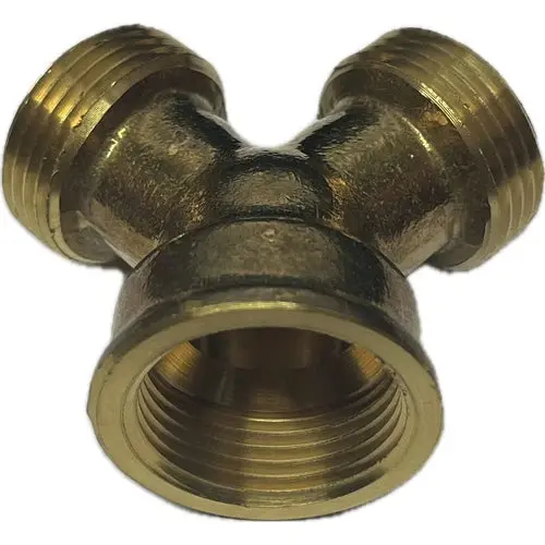 Y Connector Brass For Wash Machine 1