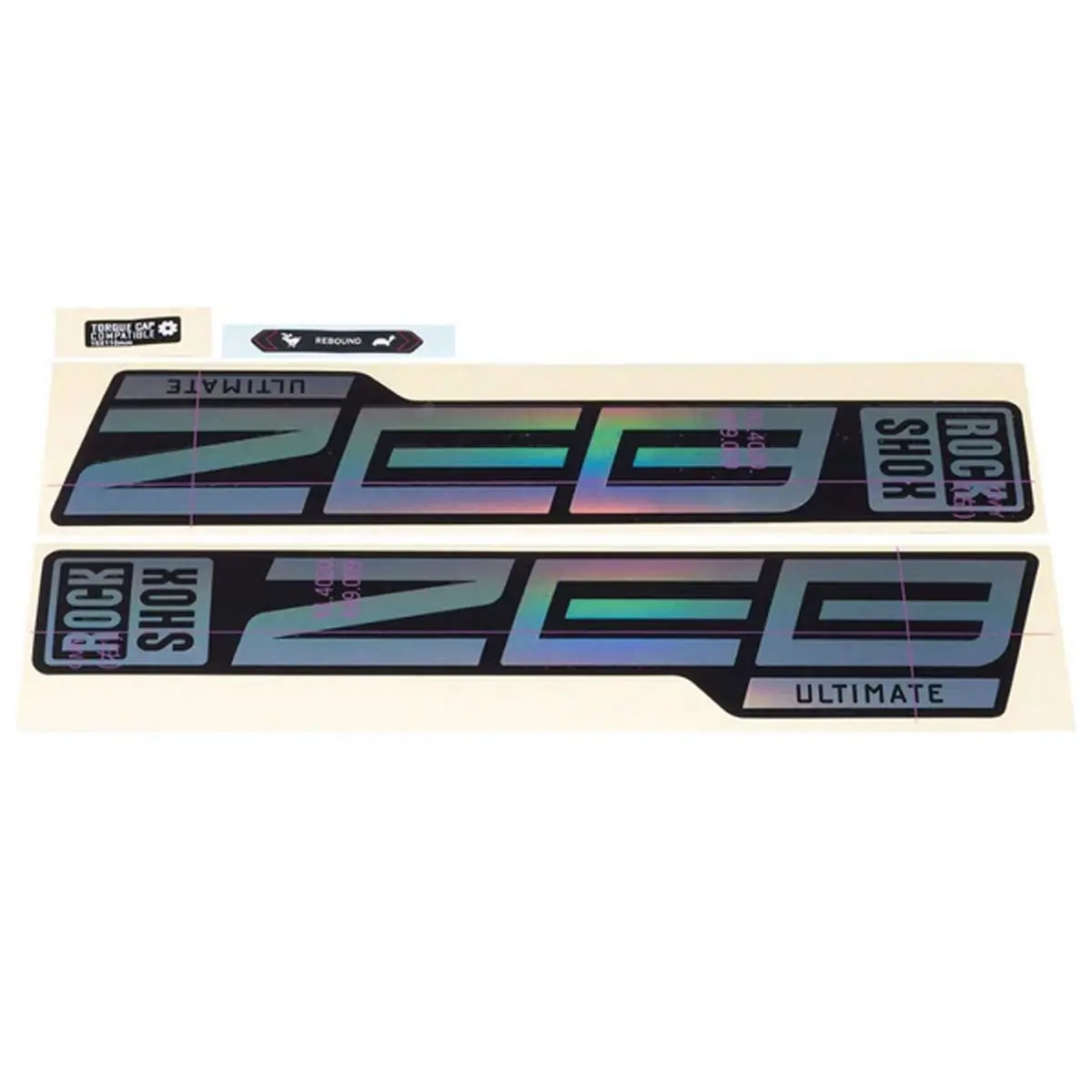 Rockshox Zeb Decals 1