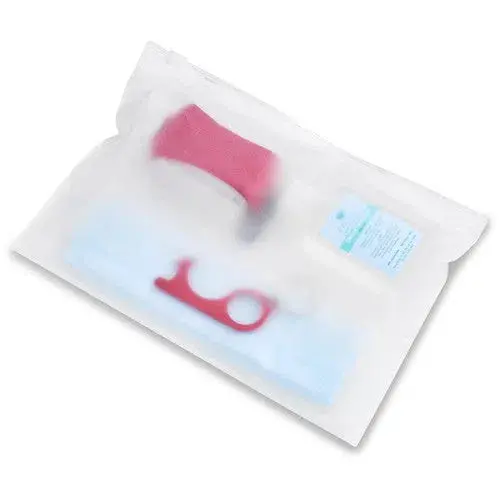 Zip Pouch Frosted 1