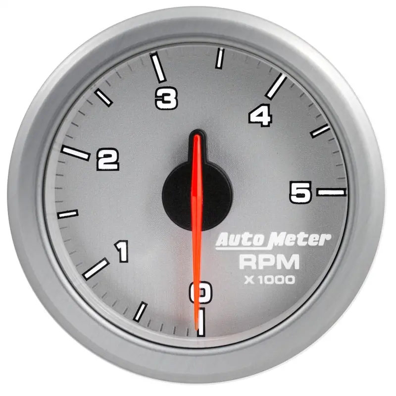 Autometer Airdrive 2-1/6″ Digital Tachometer — 0–5,000 Rpm, Silver Face 1