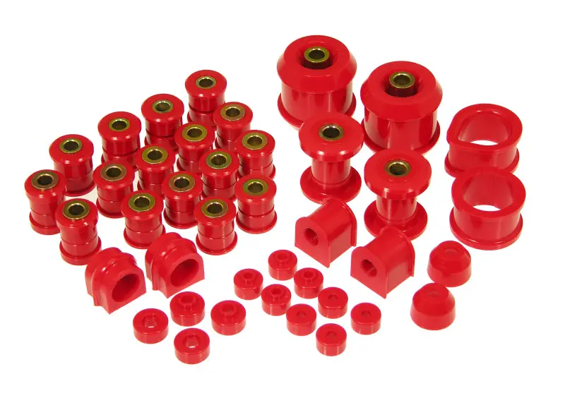 Prothane Polyurethane Suspension Bushing Kit For 1995–1998 Nissan 240Sx (Red) 1