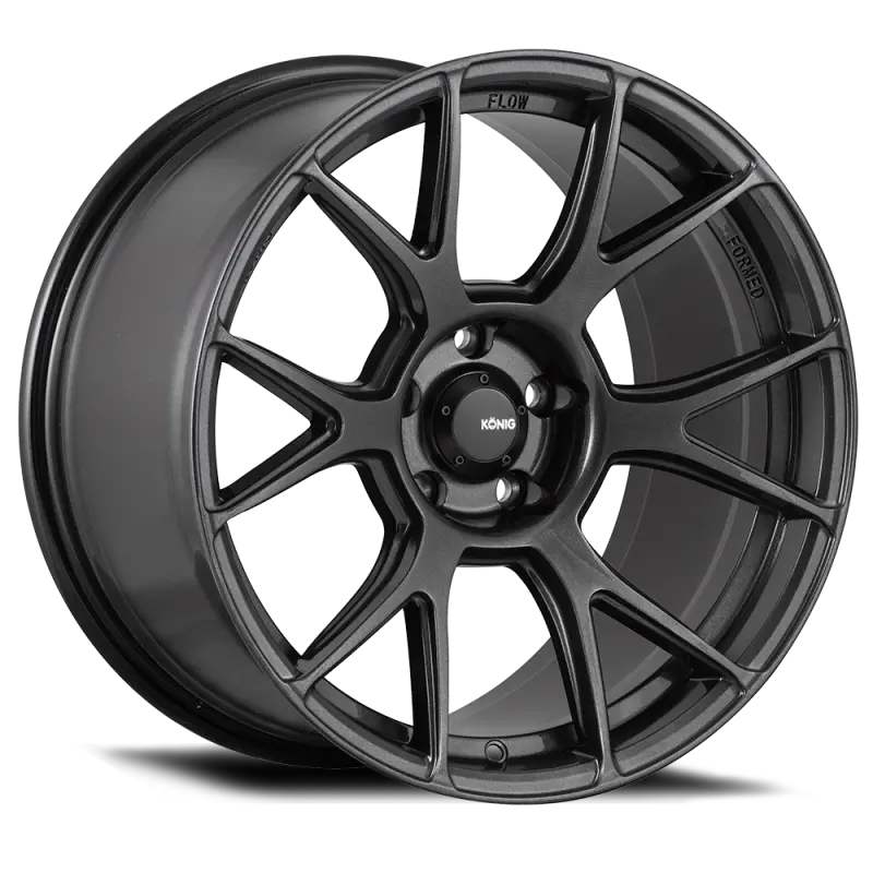Konig Ampliform 18X9.5 Inch Alloy Wheel – 5X114.3, 25Mm Offset, Dark Metallic Graphite Finish 1