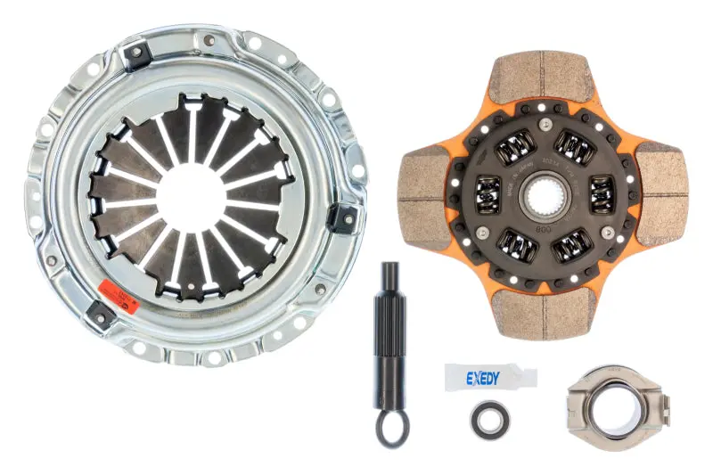 Exedy Stage 2 Cerametallic Clutch Kit For 1994–2001 Acura Integra (L4, 4-Puck Disc) 1