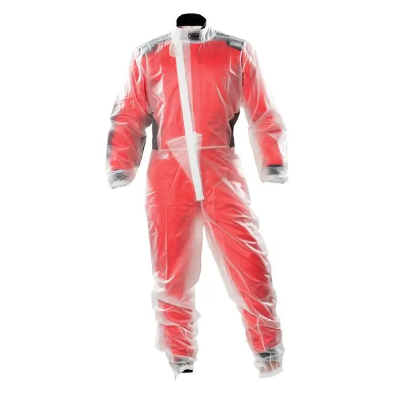 Omp Transparent Rain Overall – Youth Size 140 (Child Fit) 1