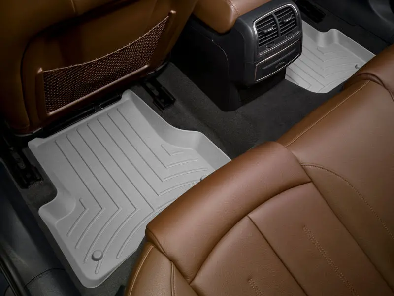 Weathertech Front Floorliner – Custom-Fit, Textured Grey Interior Protection 1