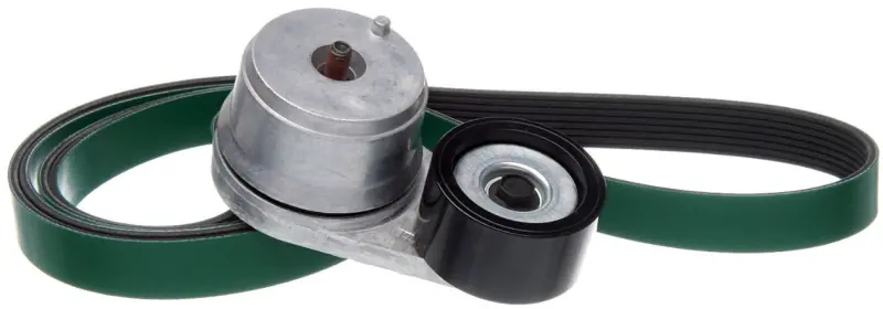 Gates Serpentine Belt Kit For 2007–2009 Peterbilt 320 With Cummins Ism Diesel Engine 1