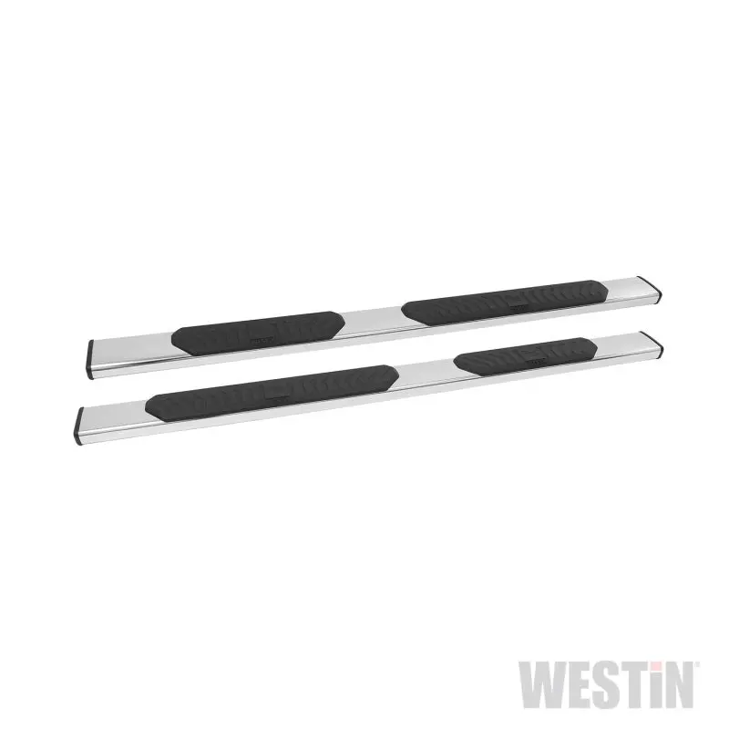 Westin R5 Stainless Steel Nerf Step Bars For 2007–2018 Chevrolet Silverado Crew Cab 1