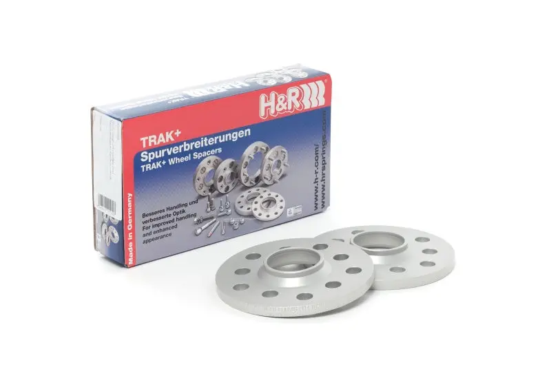H&R Trak+ 5Mm Black Wheel Spacers – 5X112 Bolt Pattern, 57.1Mm Center Bore, M14X1.5 Thread 1