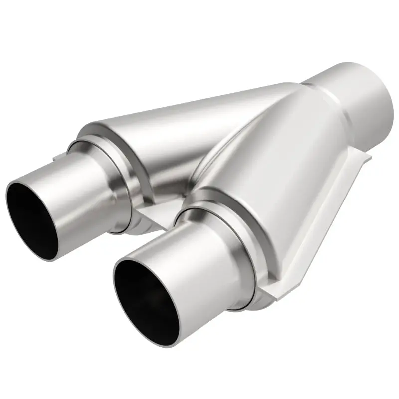 Magnaflow Smooth Transition Y-Pipe – 2.5-Inch To 3-Inch, 10-Inch Aluminum 1