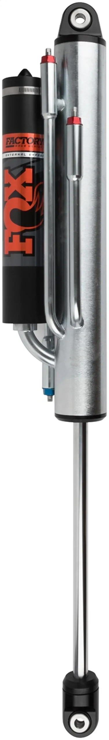 Fox Factory Series 3.0 Remote-Reservoir Bypass Shock – 18", 4-Tube Design, 7/8" Shaft, 32/70 Rebound/Compression, Black 1