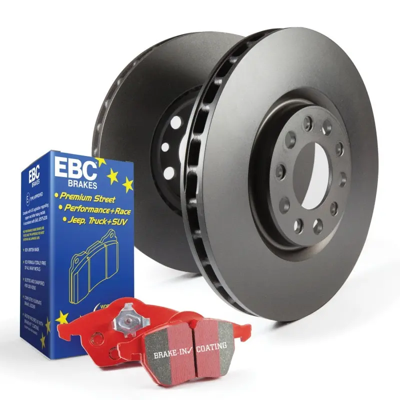 Ebc Redstuff Performance Brake Pad And Rk Rotor Kit (S12 Series) 1
