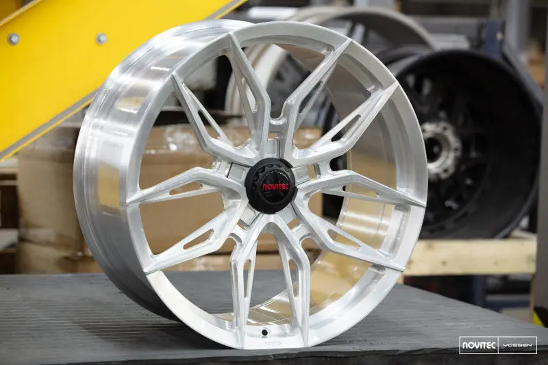 Vossen X Novitec Nf11 Front Wheel For Maserati Mc20 – 21X9, 5X114.3, Et39, Brushed Gloss Clear Finish 1