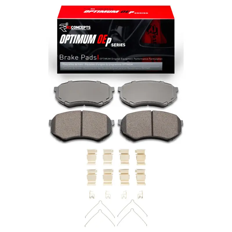 R1 1995-2004 Toyota Tacoma Front R1 Optimum Oe Pads & Hardware Kit 1