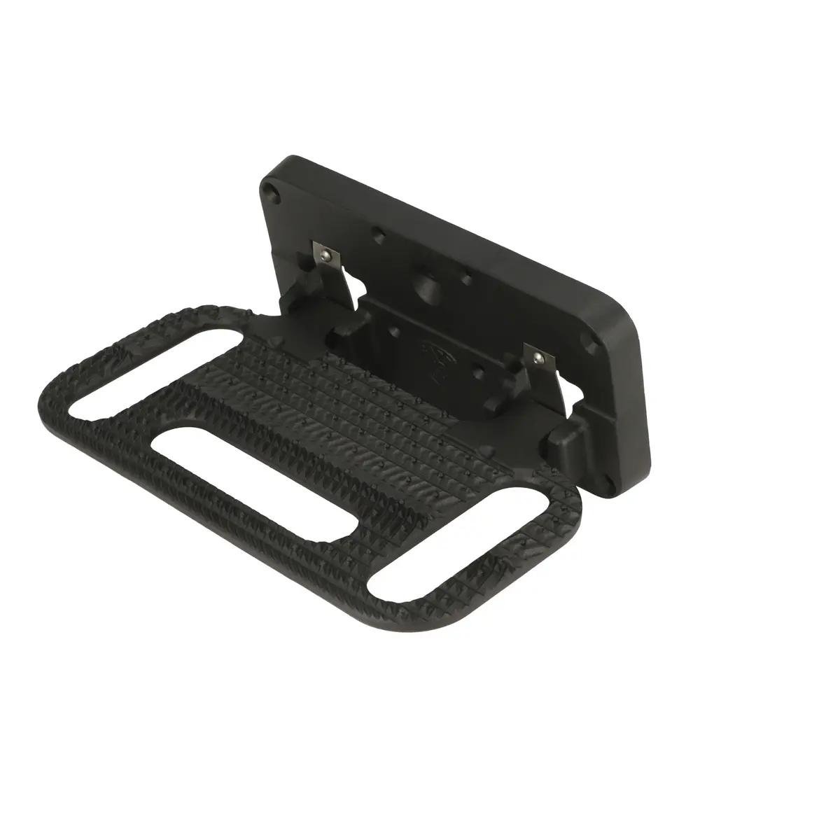 Carr Hd Mega Step Hitch Mount – Non-Led, Xp3 Black Finish, Single-Side Installation 1
