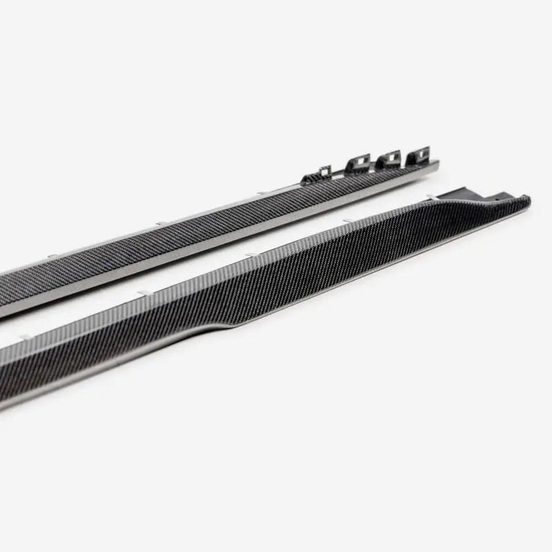Anderson Composites Carbon Fiber Rocker Panel Extensions For 2022–2023 Cadillac Ct5 Blackwing Type-St 1
