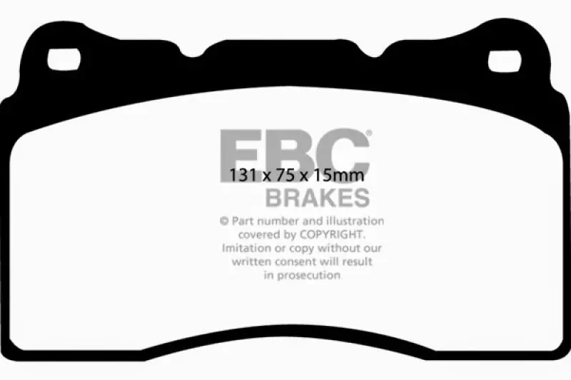 Ebc 04-08 Acura Tl 3.2 (Manual)(Brembo) Greenstuff Front Brake Pads 1