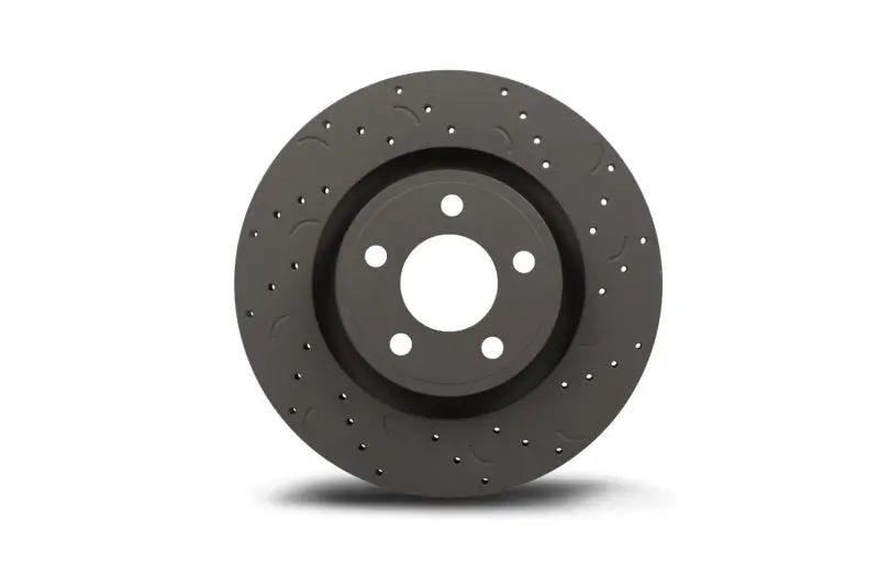 Hawk Talon Performance Brake Rotors – High-Strength Cast Iron, Vented & Drilled 1