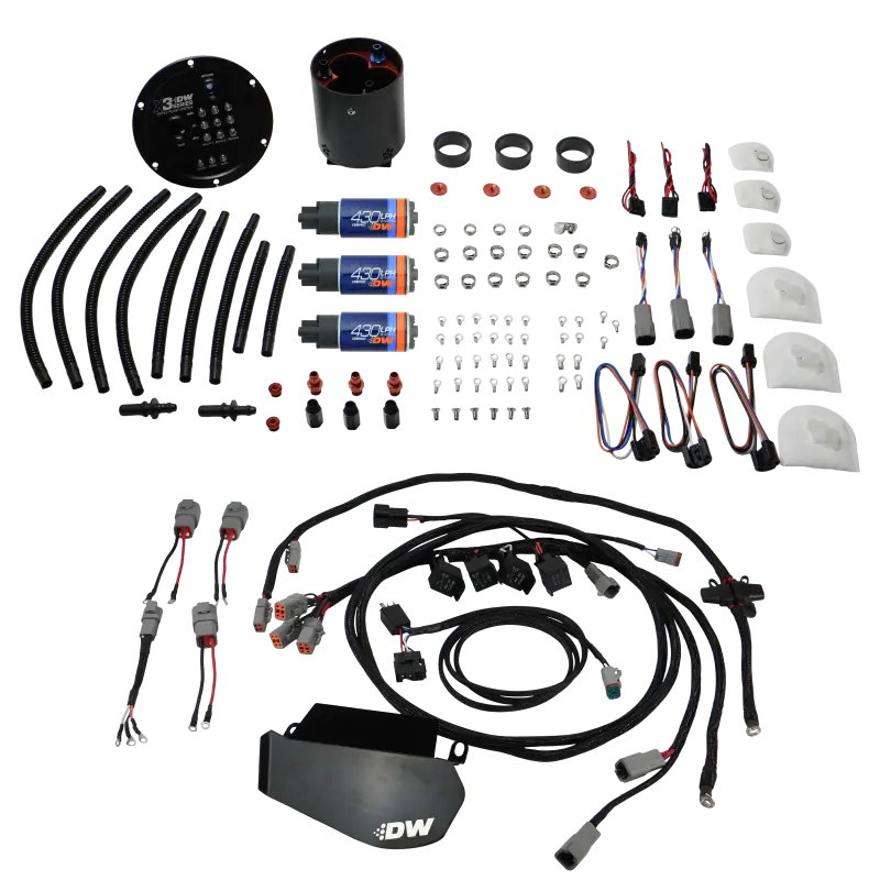 Deatschwerks Triple Fuel Pump Module For 2009–2024 Nissan Gt-R R35 – Includes Dw430C Pumps And Plug-And-Play Harness 1