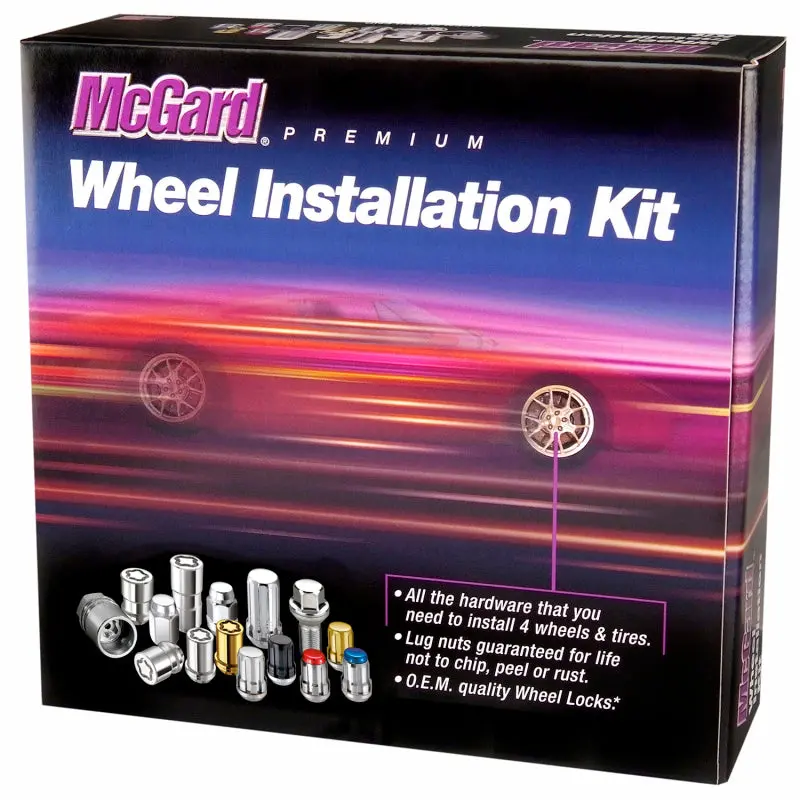 Mcgard Splinedrive 5-Lug Wheel Lock Kit With Installation Tool – Black, M14×1.5, 22Mm Hex, Cone Seat 1