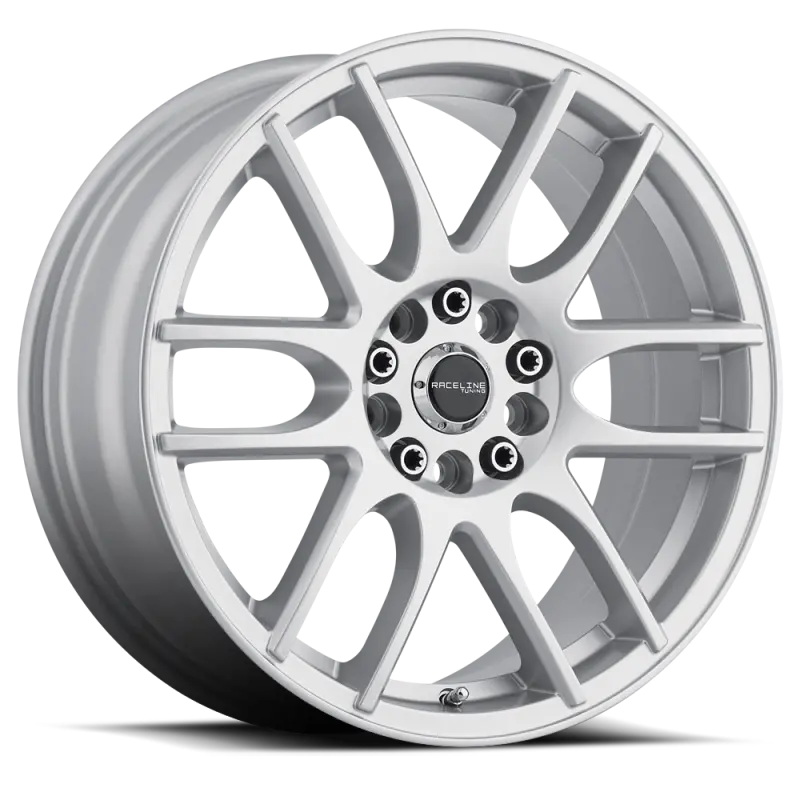 Raceline Mystique Gloss Silver Alloy Wheel – 16X7", 5X100/5X114.3, 40Mm Offset, 72.62Mm Bore 1