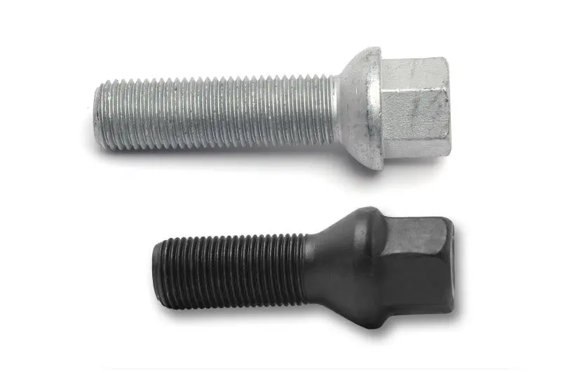 H&R Black Anodized Wheel Bolts — Porsche-Style Head, 14×1.5×60Mm 1