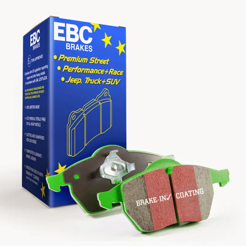 Ebc Greenstuff Front Brake Pads For 2019+ Chevrolet Silverado 2500 2Wd – High-Performance Ceramic Compound 2
