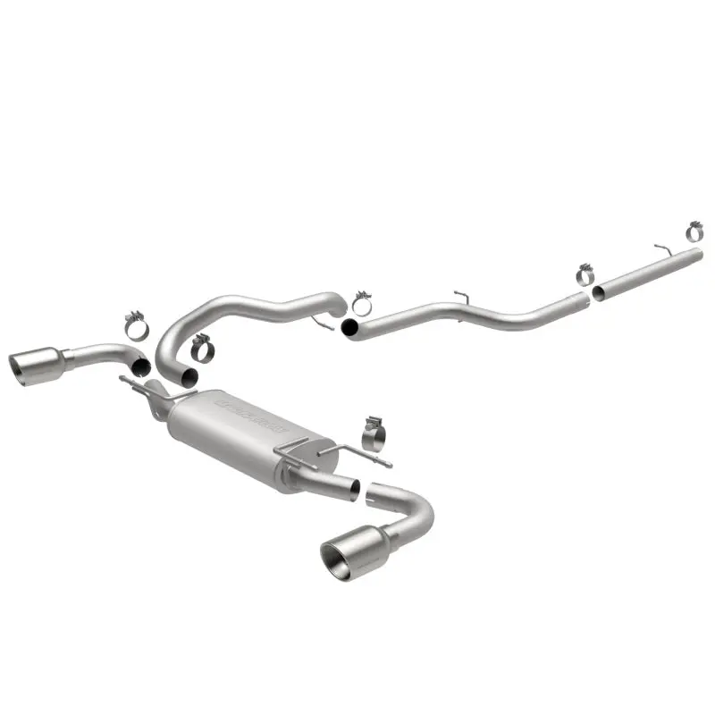 Magnaflow Cat-Back Exhaust System For 2010–2012 Mazda 3 Hatchback – 2.5L L4, Split Rear Exit 1
