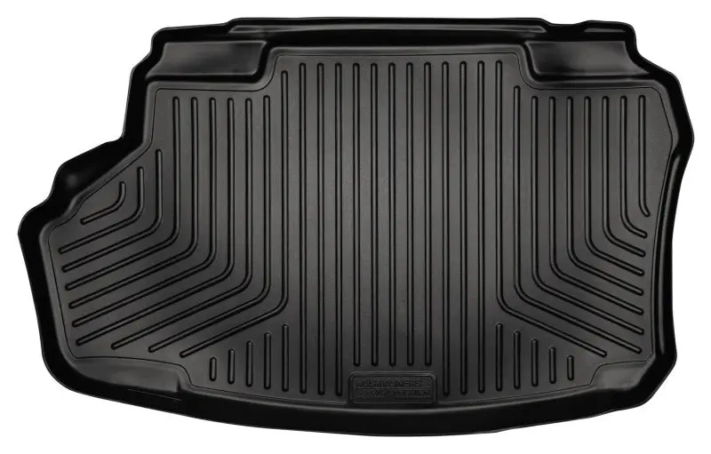 Husky Liners Weatherbeater Trunk Mat For 2012 Toyota Camry Hybrid – Heavy-Duty Black Liner 1