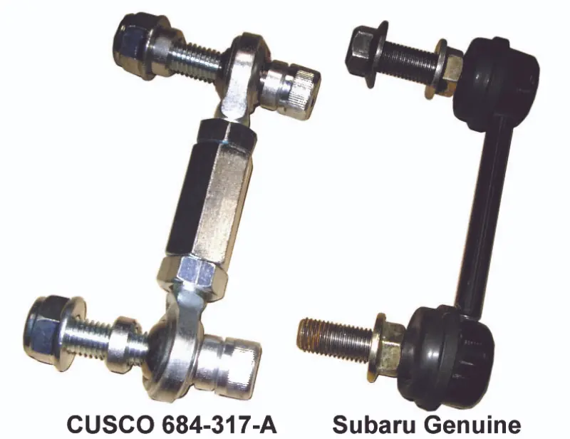 Cusco Fixed-Length Rear Sway Bar Link – Pillow Ball Design, Legacy Gt (Bp9) 1